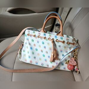 Vintage!! Dooney & Bourke Multicolor Y2k Rainbow Edition!! No Vinyl Restored  It